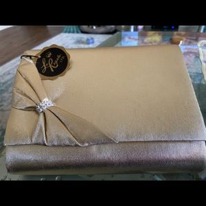 Lovely gold clutch, La Regale LTD